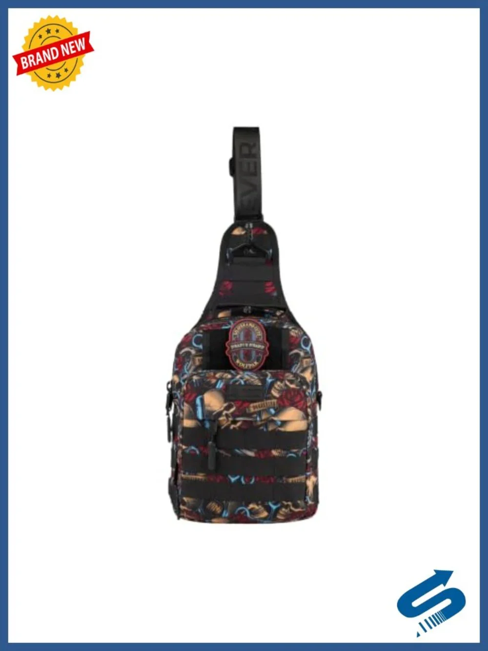 Tactical Sling Bag for Concealed Carry EDC Crossbody Daypack